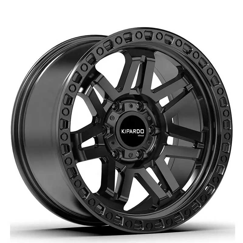 China Kipardo 17 18 inch factory wholesale 6 hole custom car aluminum alloy rims 4x4 offroad wheels Supplier, Service