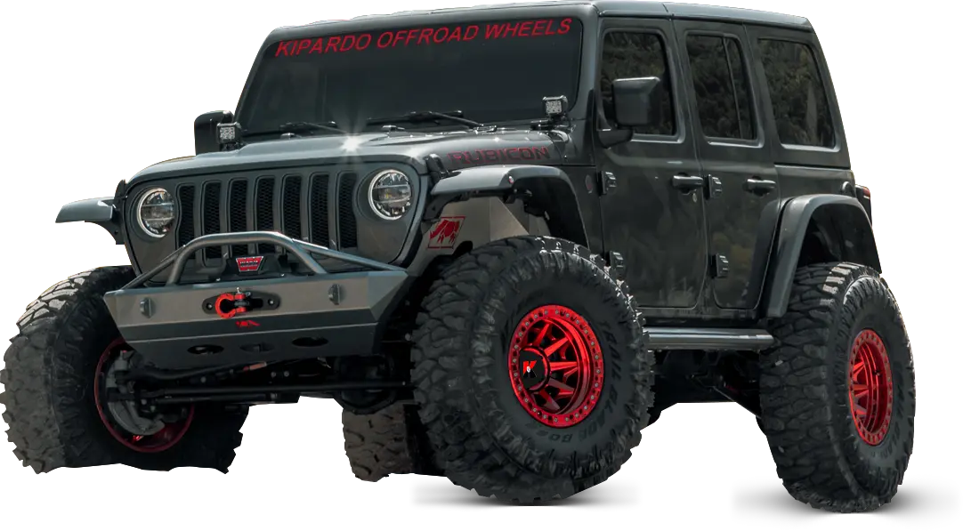 Explosive Hub series cast alloy wheel fitted on vehicle