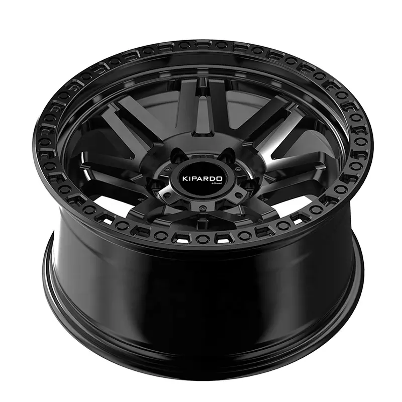 China Kipardo 17 18 inch factory wholesale 6 hole custom car aluminum alloy rims 4x4 offroad wheels Supplier, Service