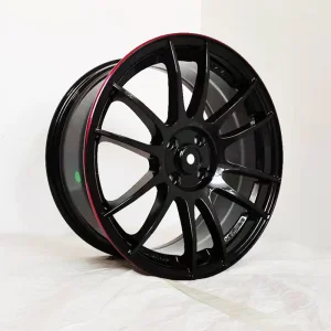 Cheap KIPARDO 15 inch 5x100 undercut red new japan design wheel