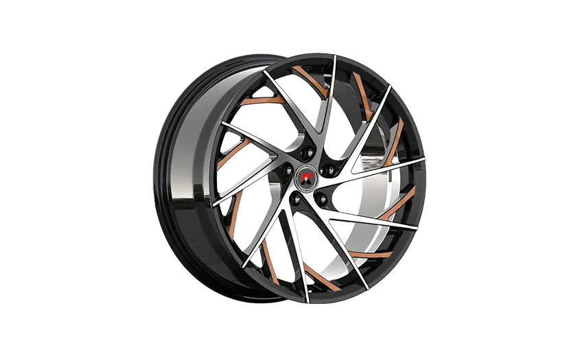 Flow forming alloy wheel by Rimax