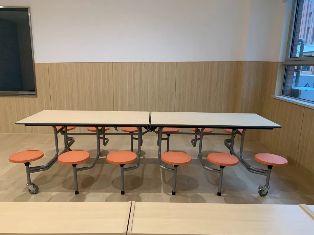 School Furniture Canteen Furniture Foldable Dining Table