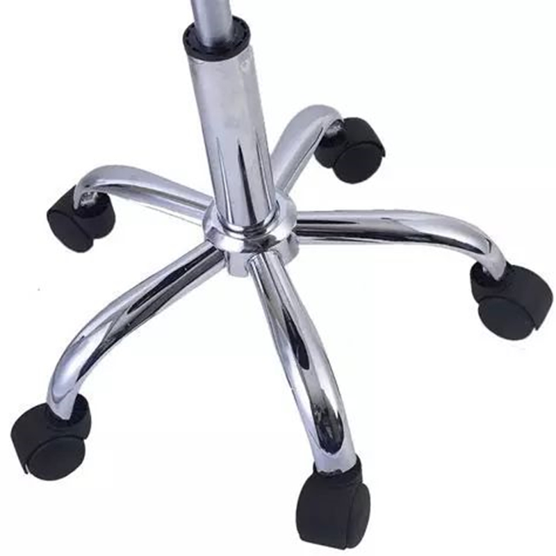 Height Adjustable Round Stool with Movable Legs Laboratory Stool Chair ESD Lab Chair Lab Workstation