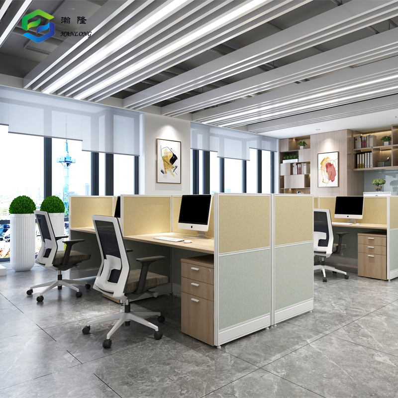 Morden Style Furniture Desk Office Cubicle Partition for Collaborative Spaces