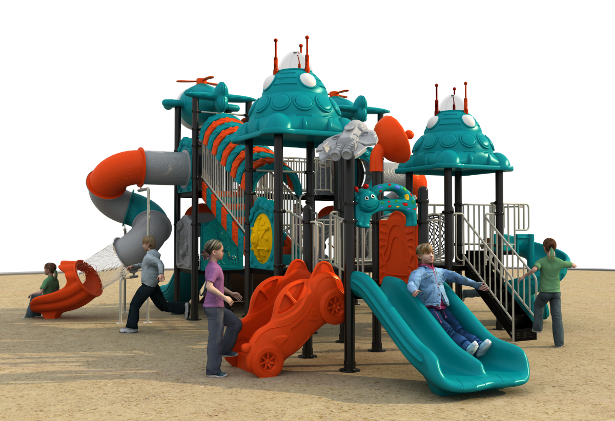 Safe Outdoor Play Area with Durable Antiskid Design