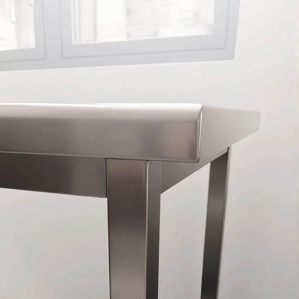 Lab Furniture Stainless Steel Work Table with Long-Lasting Corrosion-Resistant Finish