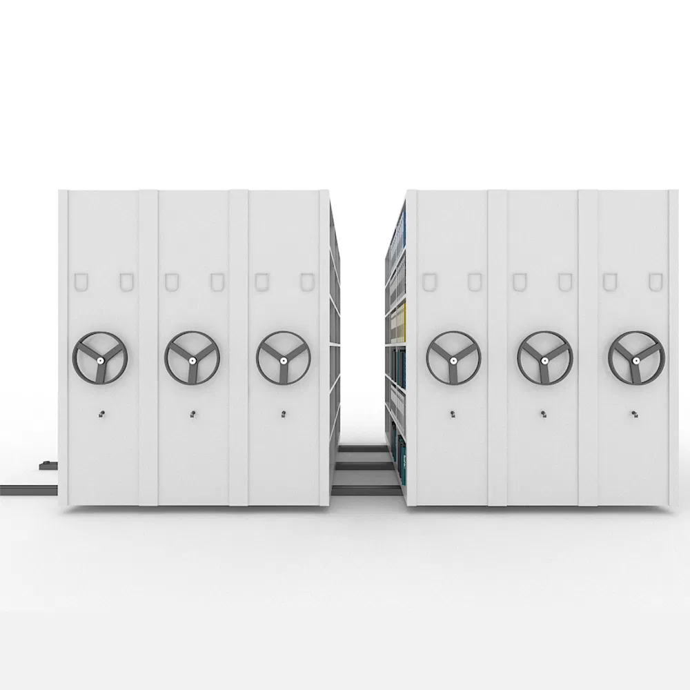 Large Storage Steel Compact Shelving Archive Mobile Shelving High Density Shelves for Government School Office Furniture Library