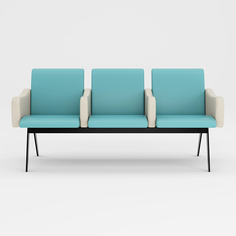 Hospital Leather Seating for Modern Waiting Rooms