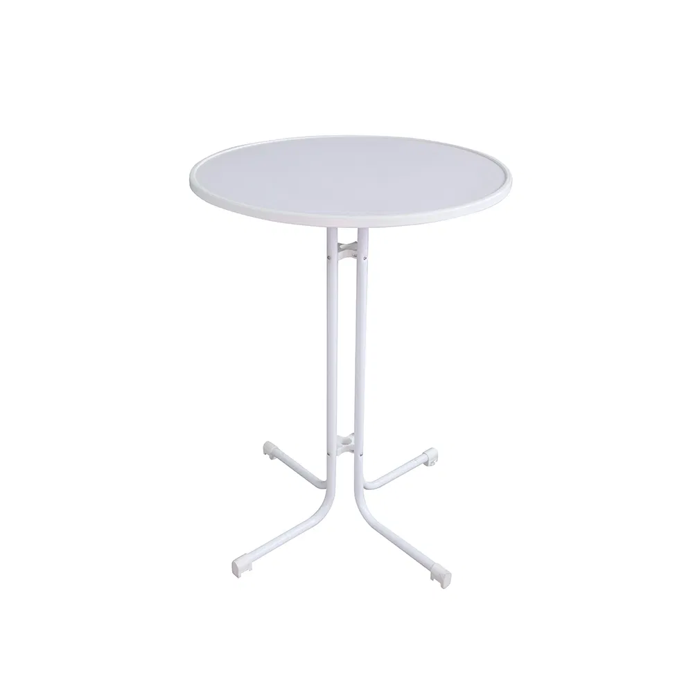 Wholesale High Quality Portable Dining Canteen Cafe Bar Plastic Folding Cocktail Table
