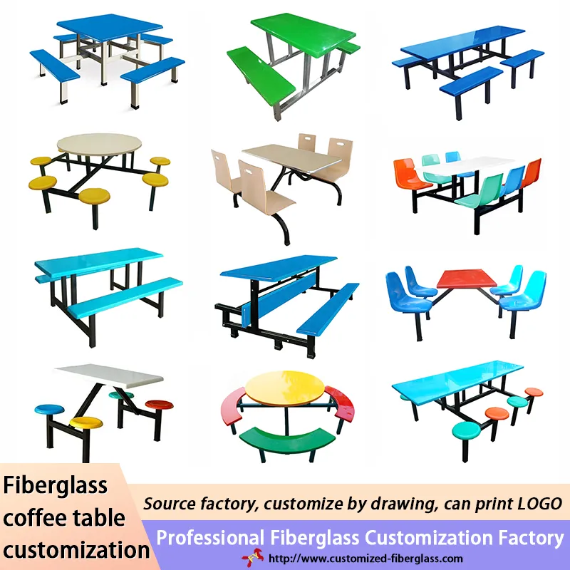 Fiberglass Canteen Table