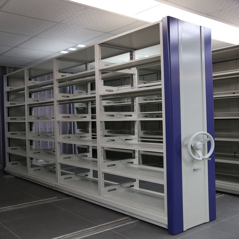 High Density Storage Mobile Shelving Quality Library Metal Furniture Mobile Compact Shelving