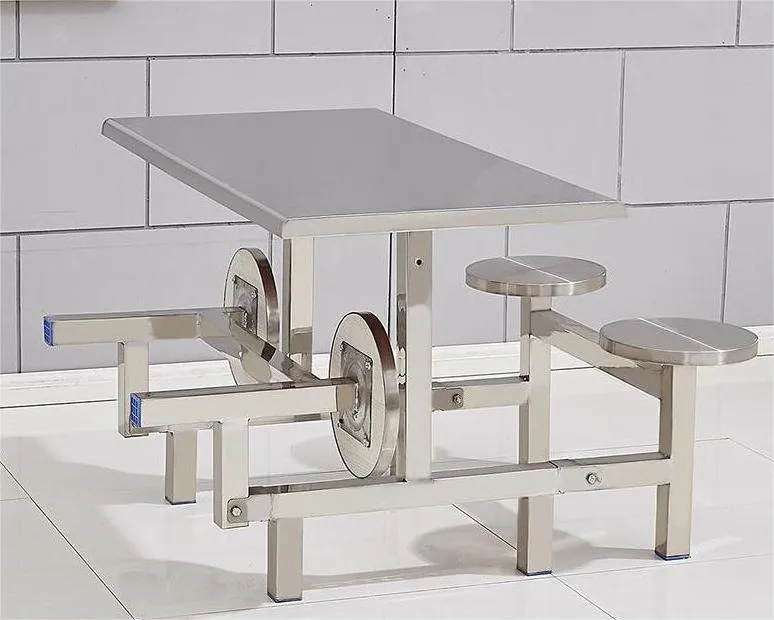Stainless Steel School Canteen Dining Table 5