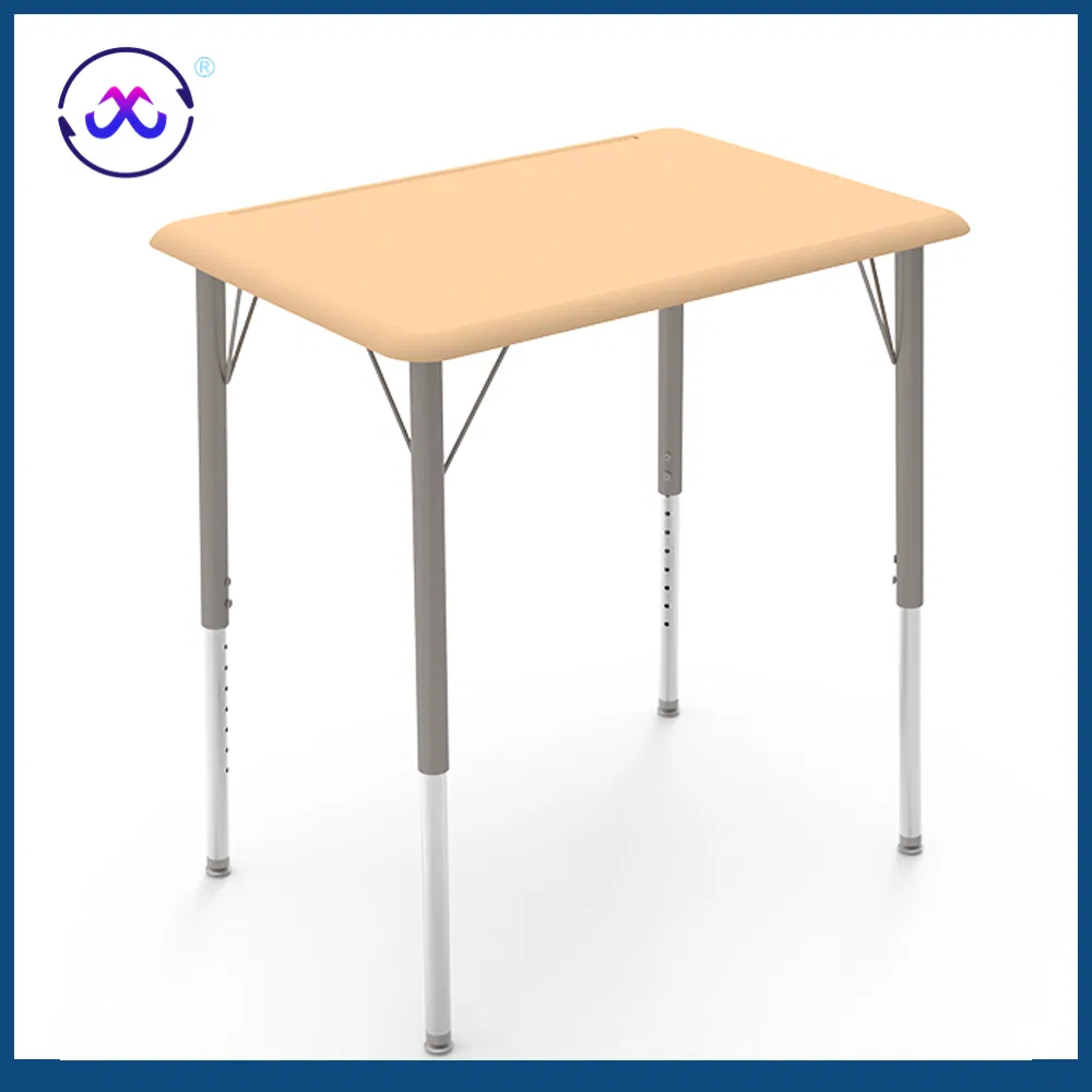 Height Adjustable School Furniture Supplier School Desk Designed for Student Desk and Chair School Study Tables