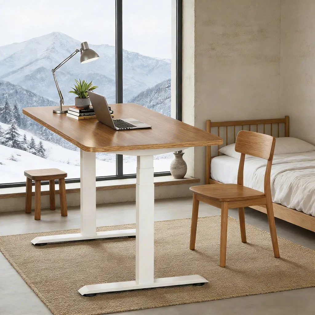 Electric Lifting Height Adjustable Standing Desk Ergonomic Students Learning Table