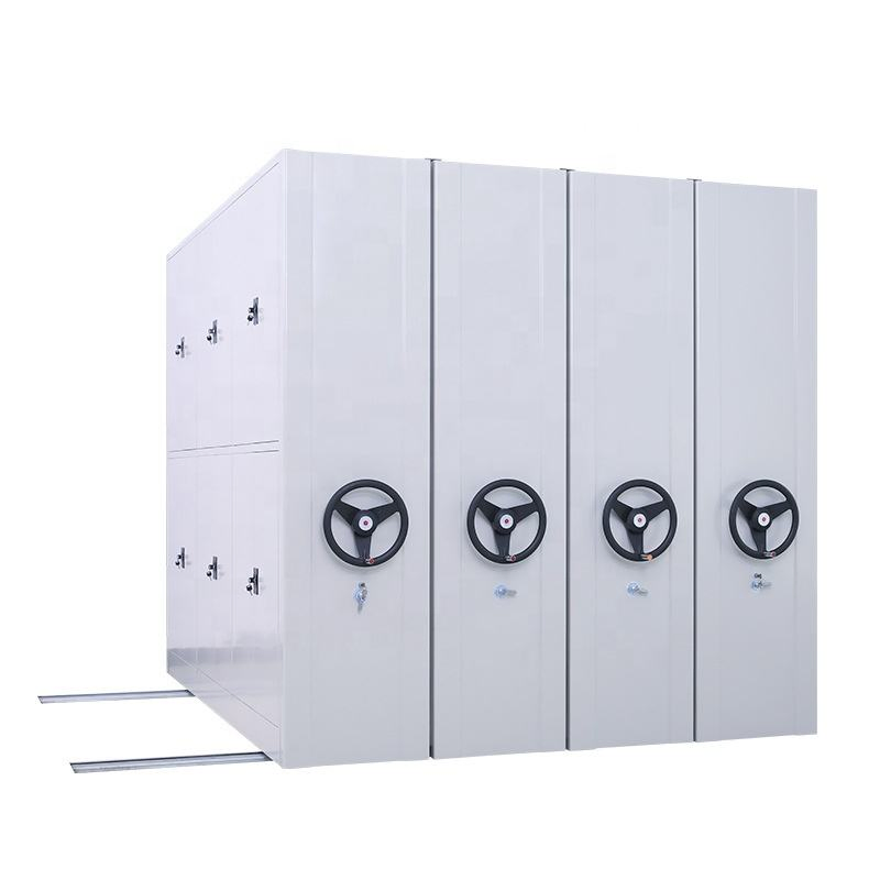 Office Filing Archive Storage Steel Custom Metal Mobile Library Shelving/Shelf