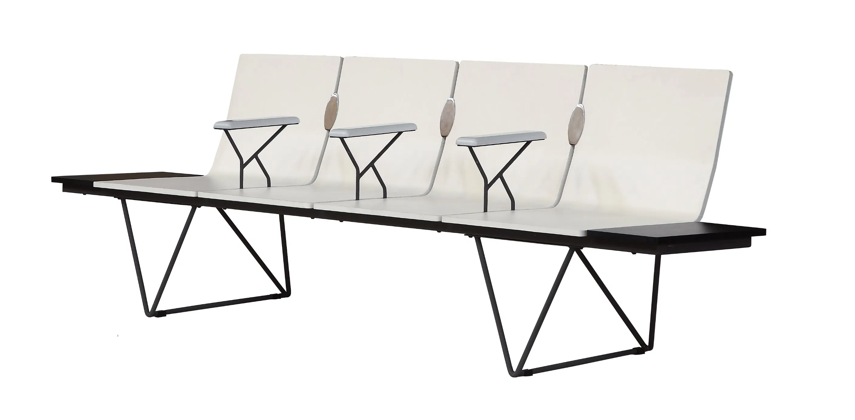 Aluminum Public PU Reception Hospital Waiting Area Airport Waiting Seating