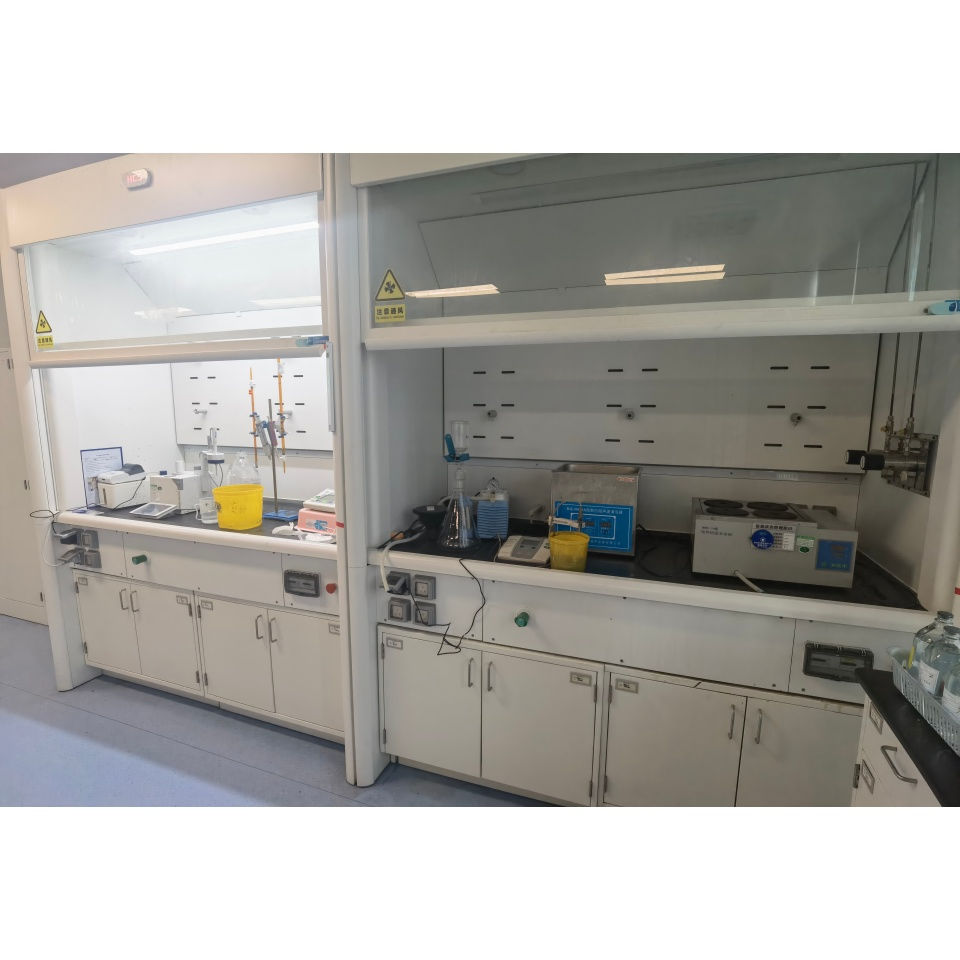 Intelligent Uniform Exhaust Reliable Aluminum Lab Fume Hood for Work