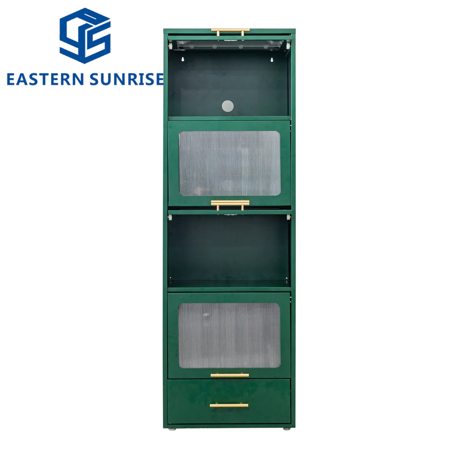 Office Gym School Dormitory Storage Steel Locker with One Drawer