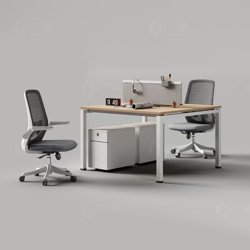 Modern Minimalist Team Workspace Desk for 1 to 6 People