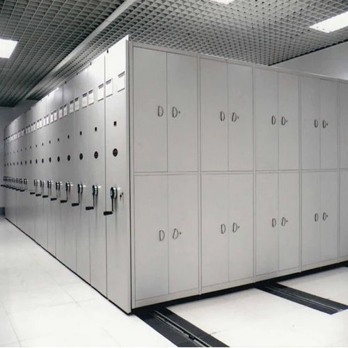 High Density Storage Mobile Shelving Quality Library Metal Furniture Mobile Compact Shelving