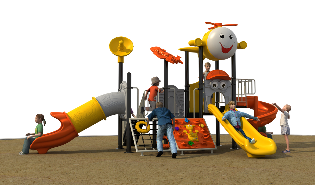 Safe Outdoor Play Area with Durable Antiskid Design