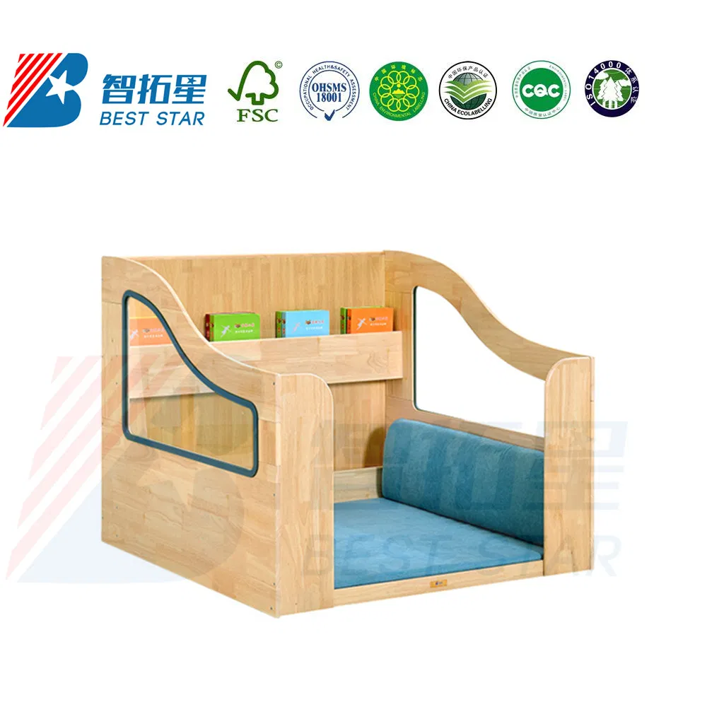 Kids Indoor Playground, Children Reading Area, Play House with Play Mat