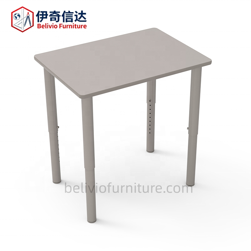 School Furniture Institution Student Desk Height Adjustable Training Individual Classroom Table Activity Wooden Table School Desk and Chairs for School