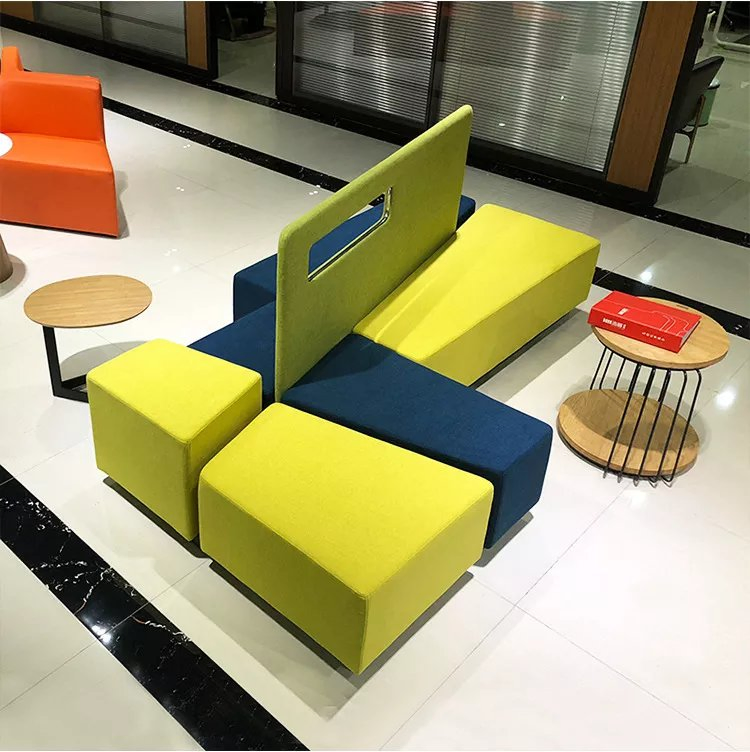 Customized Loose Furniture Public Bench Seating Leisure Seatin for Office Public Area