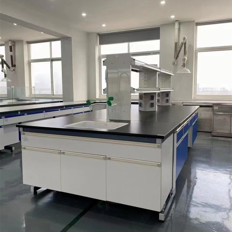 Lab Table ESD School Stainless Steel Tables Epoxy Resin Laboratory Furniture