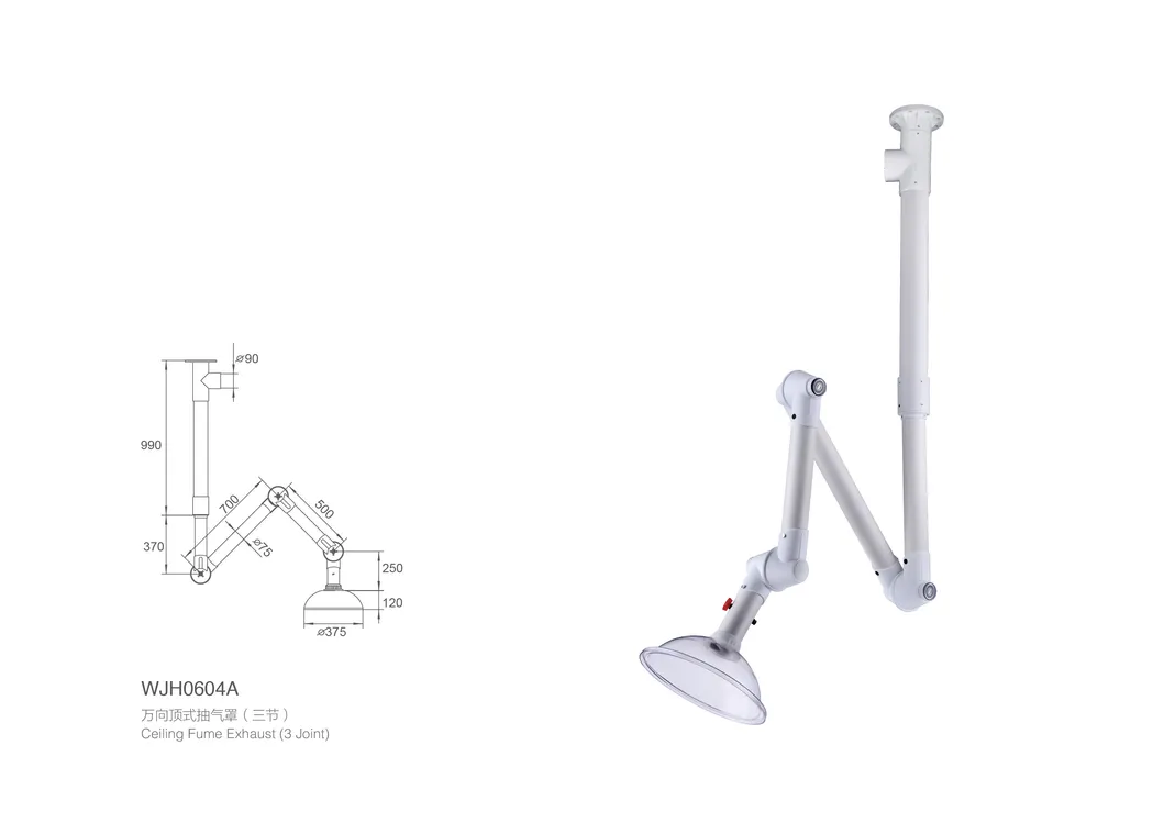 Laboratory Ceiling Fume Exhaust Hood 1
