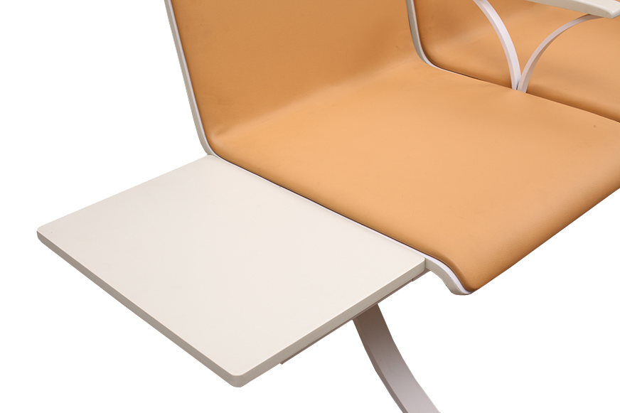 PU Waiting Area Public Stainless Steel Hospital Reception Waiting Airport Seating