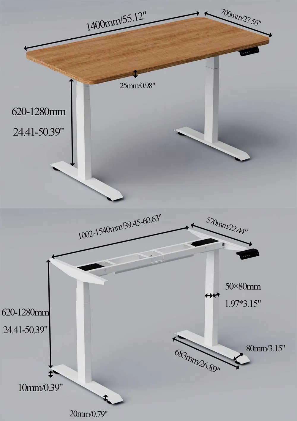 Specification Dimension Chart