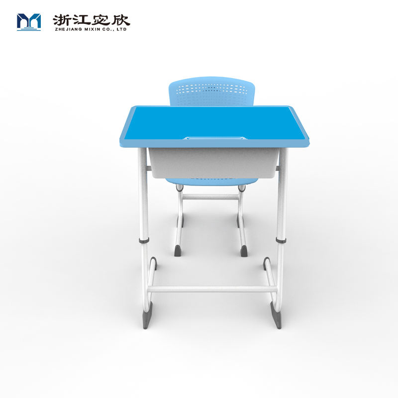 Comfortable Height Adjustable Student Desks and Chairs Set Good Spine Protection