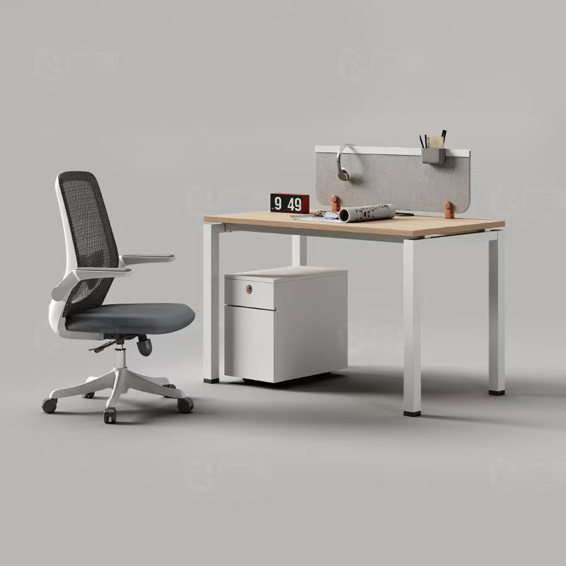 Modern Minimalist Team Workspace Desk for 1 to 6 People