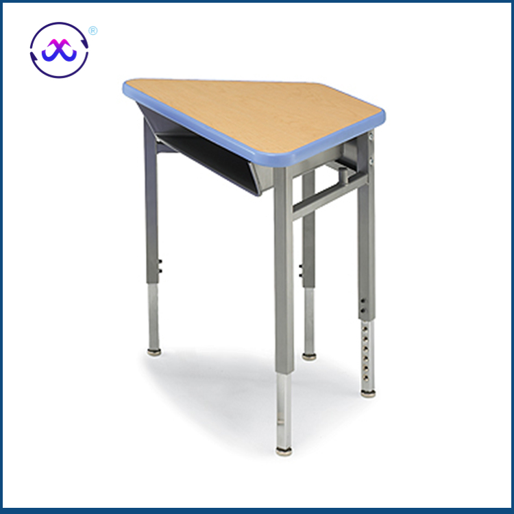 Height Adjustable School Furniture Supplier School Desk Designed for Student Desk and Chair School Study Tables