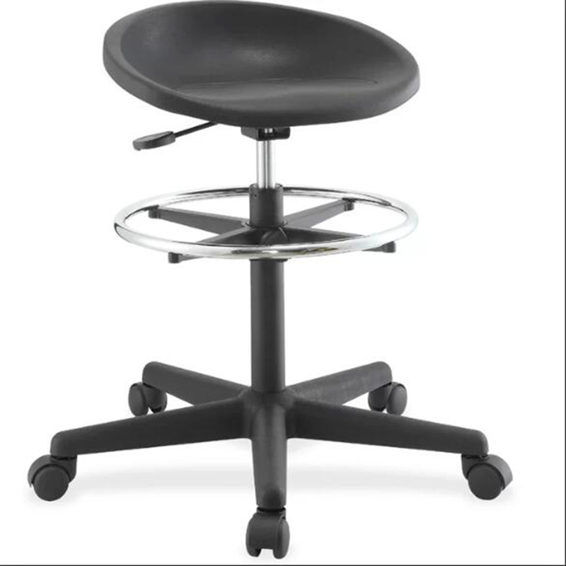 Integral Skin Foam Lab Stool Swiveling Chair Adjustable Dental Lab