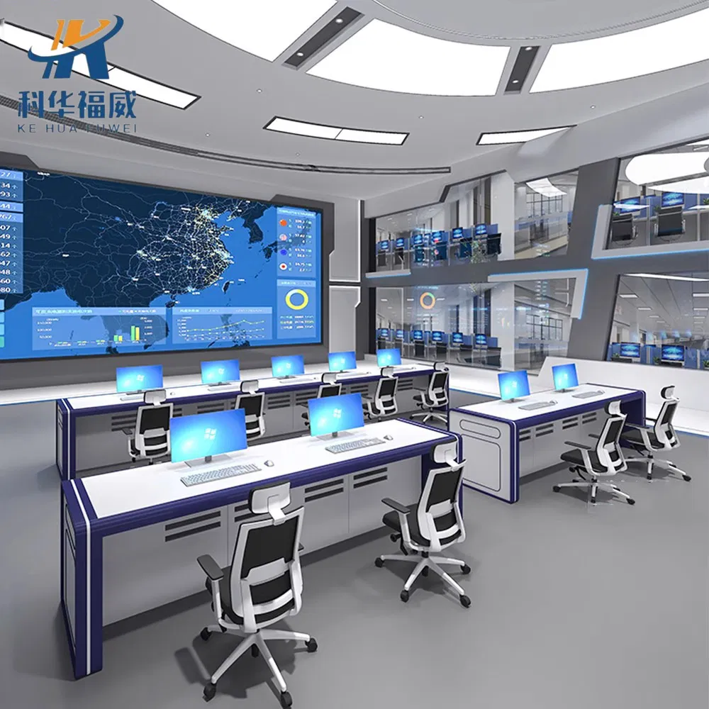Kehua Fuwei Professional Manufacturer for Utility Power Plant Dispatch Desk Control Room Furniture