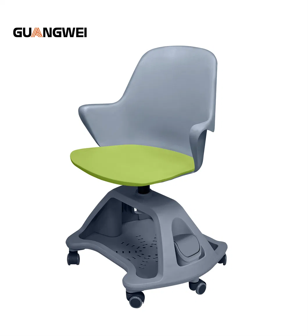 University College Training Room Office Swivel Chair Classroom High School Furniture with Trash Bin