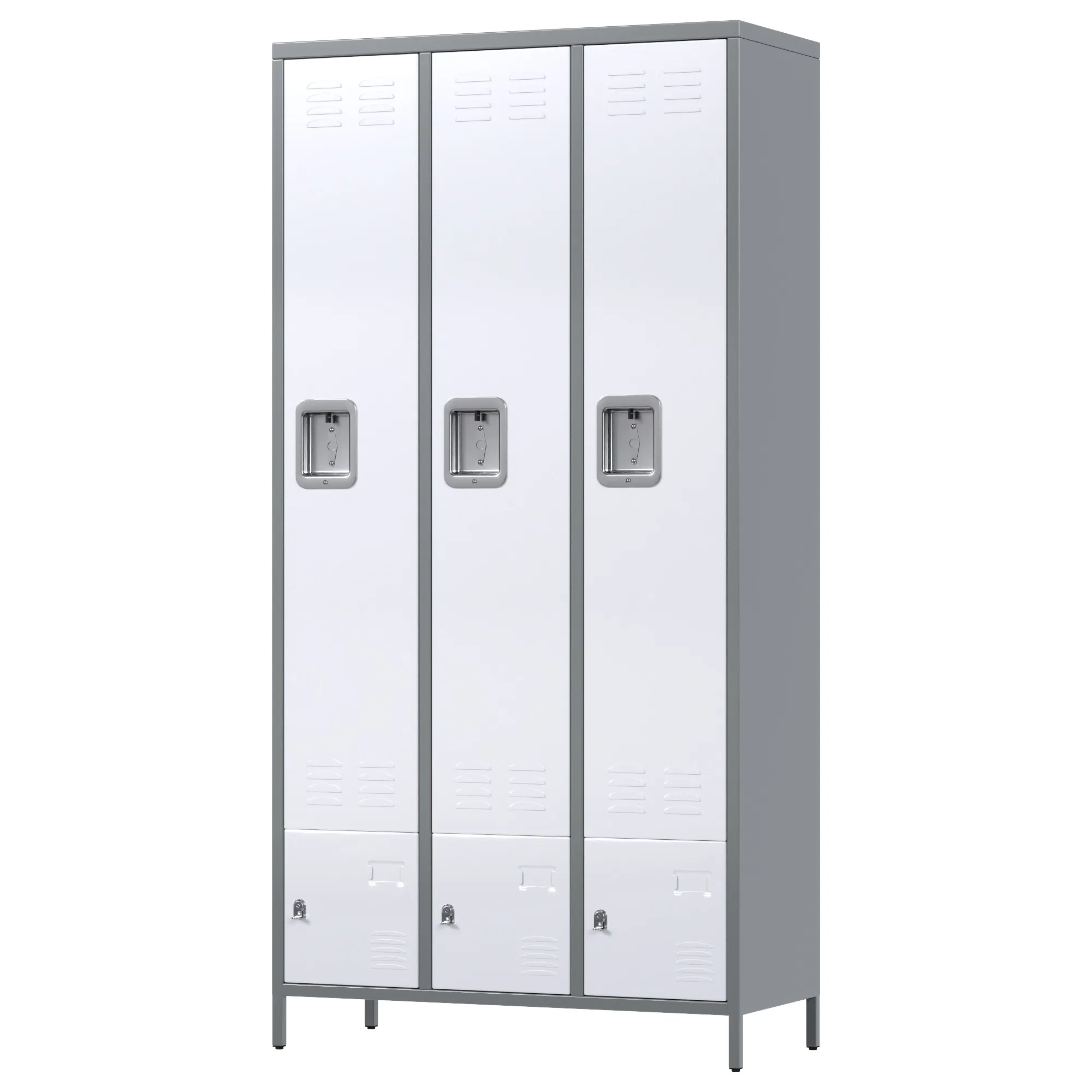 Gym Steel Locker Staff Dormitory Metal Storage Cabinet Living Room Metal Wardrobe