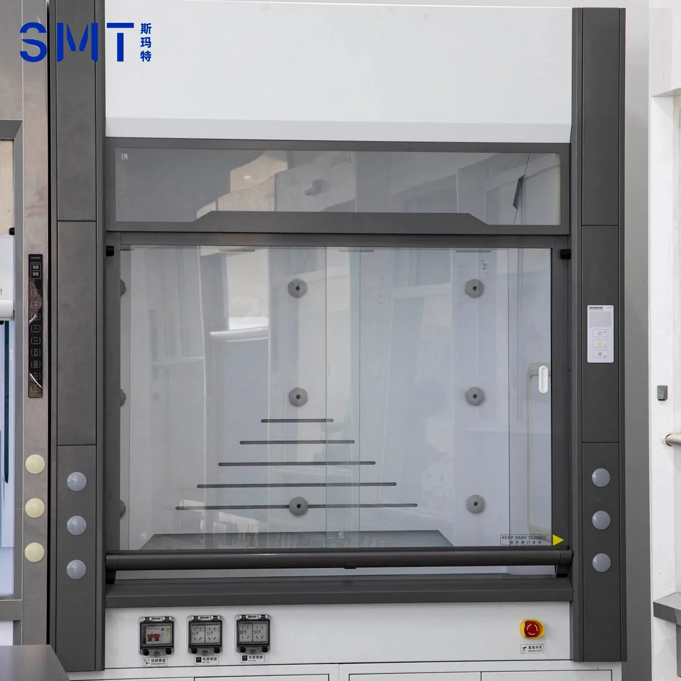 Chemical Lab Bench Top Walk-in Variable Air Volume Fume Ventilation Hood