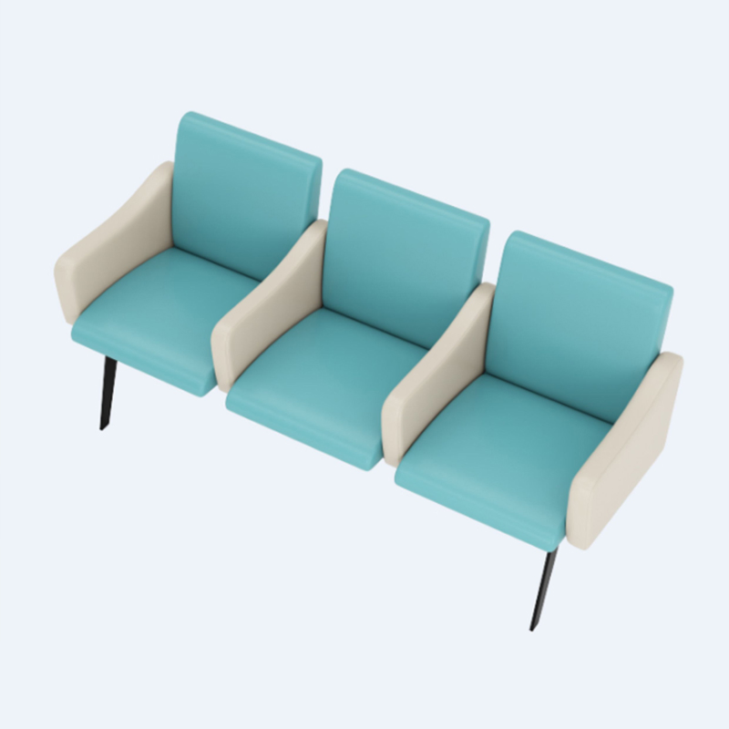 Hospital Leather Seating for Modern Waiting Rooms