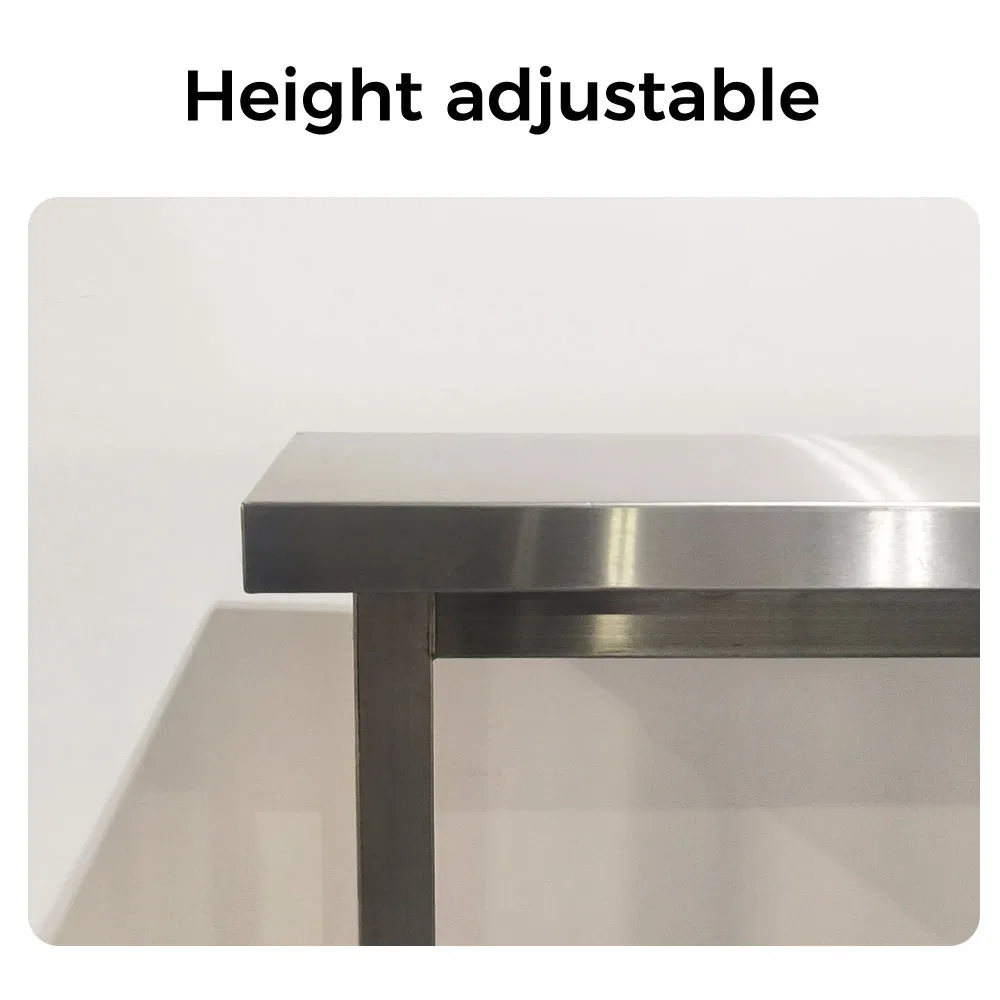 Lab Furniture Stainless Steel Work Table with Long-Lasting Corrosion-Resistant Finish