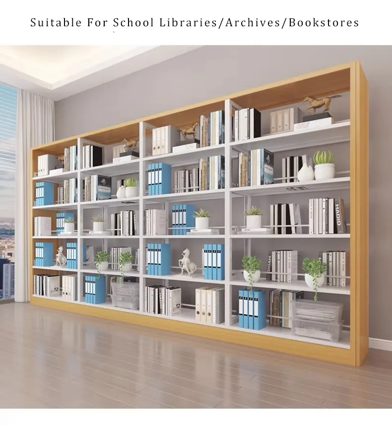 Modern Steel Bookshelf