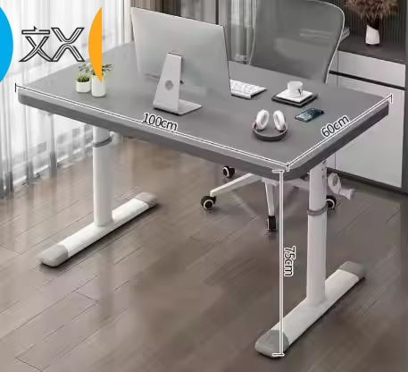 Factory Sales Student Writing Desk Kid Computer Study Standing Table Children Learning Manual Height Adjustable Desk