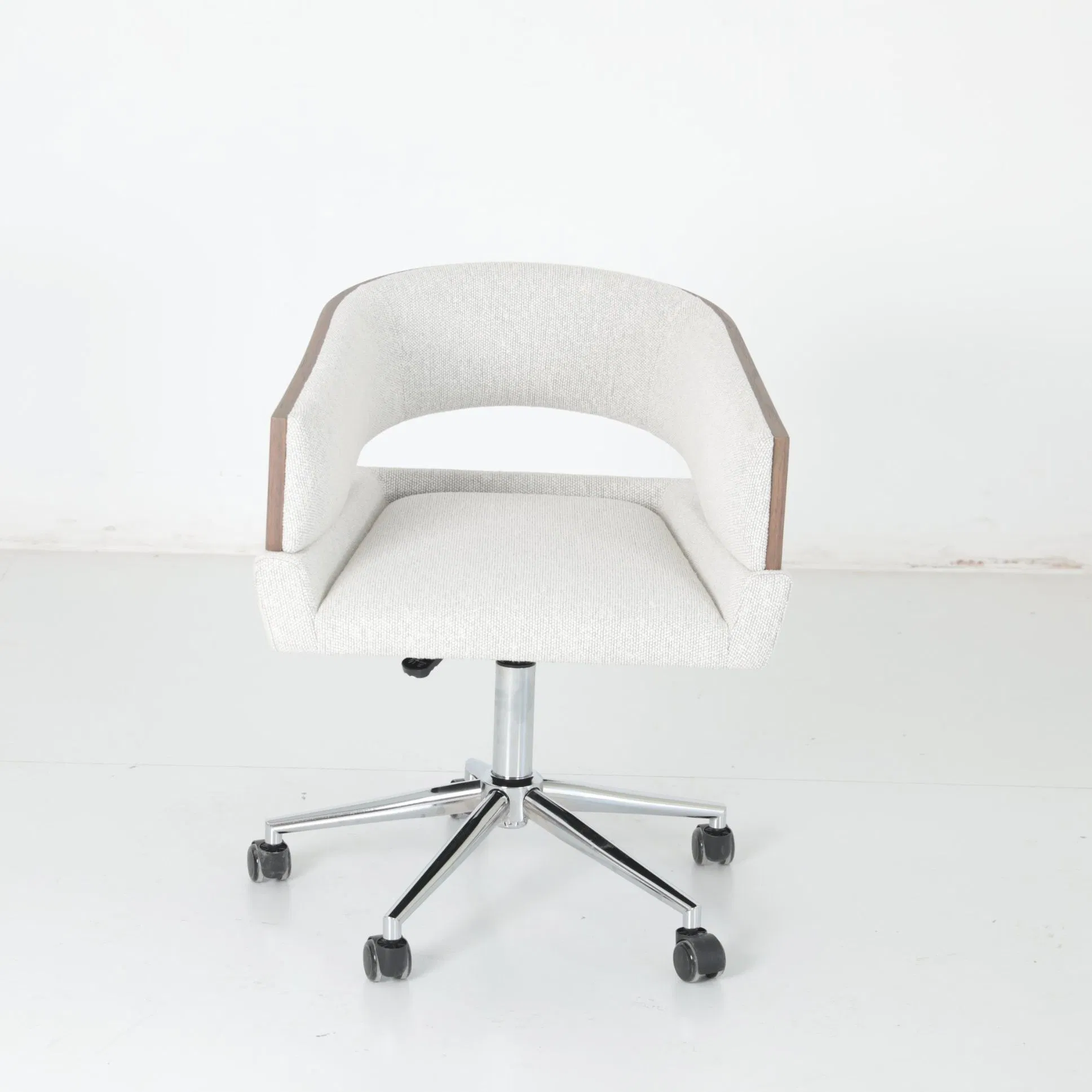 Plywood Shell Angelo Ergonomic PVC/Fabric Swivel Base D4050 Fire-Retardant Foam OEM/ODM Factory Upholstery Task Chair