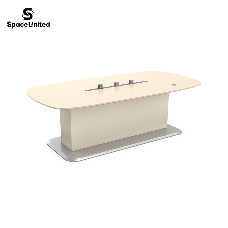 Spaceunited Premium Office Training Reception Meeting Room Luxury Oval Conference Table Commercial Office Furniture