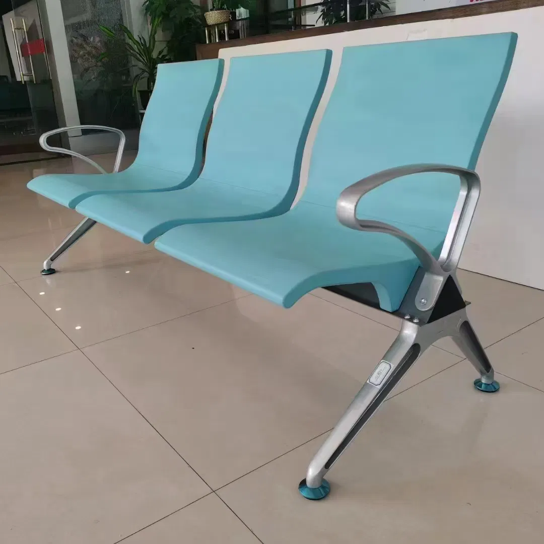 Elegant Aluminum Seating for Train Station Waiting Areas and Hospitals
