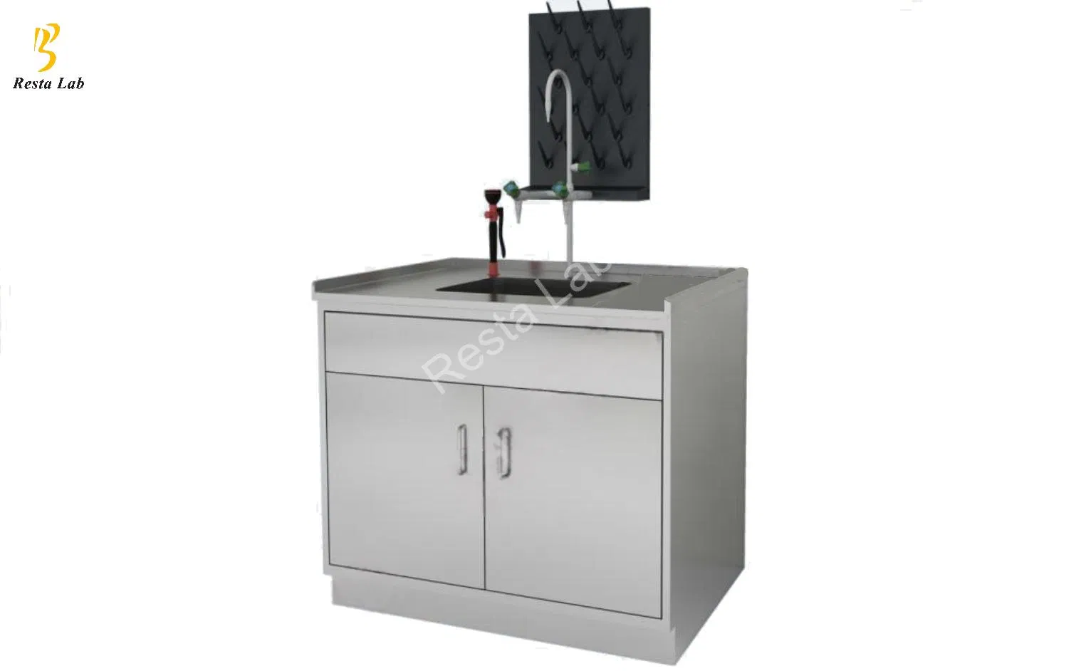 304 Stainless Steel Restaurant Wall Bench School Laboratory Chemical Lab Furniture