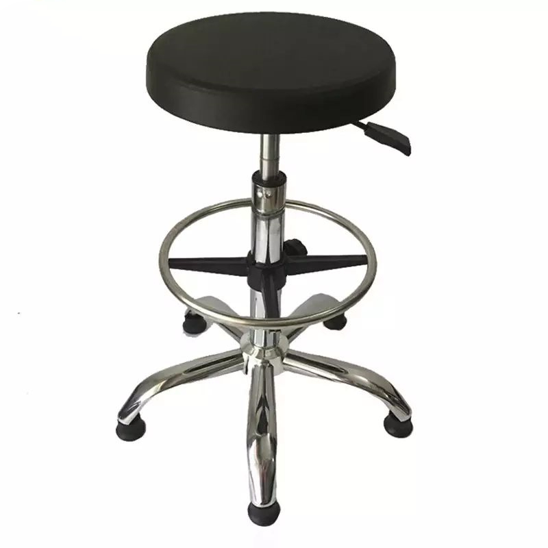Adjustable Height Stainless Steel Metal Lab Chairs Lab Stool for Analytical Chemistry Science Laboratory
