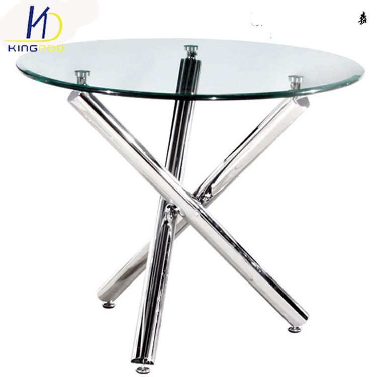 China Wholesale Custom Modern Classical Square/Round Glass 4/6 Seater Home Furniture Fast Restaurant/Dining Tables Price for Dining Room/Canteen/Kitchen